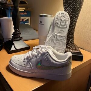 Women’s white Nike